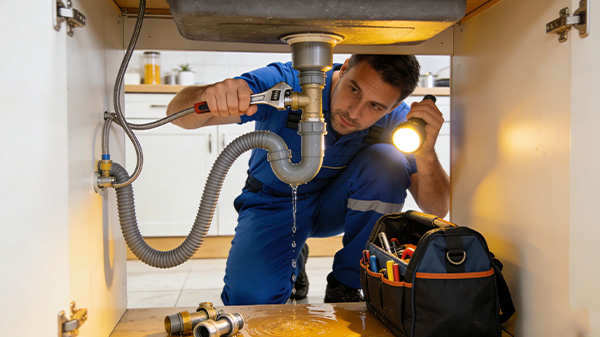 卫生间漏水维修